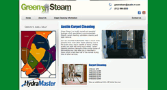 Desktop Screenshot of greensteamaustin.com